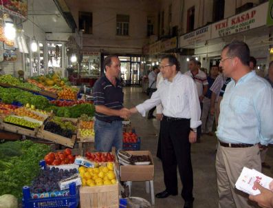 CEMAL ÖZTAYLAN - Ak Parti Genel Başkan Yardımcısı Uğur Balıkesir'de Esnaf Ziyaretlerinde Bulundu