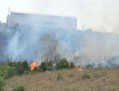 BALıKLıÇEŞME - Çanakkale'de Korkutan Yangın