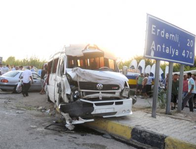 Mersin'de Trafik Kazası: 1 Ölü, 5 Yaralı