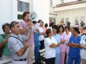 Sağlıkçılardan Atama Protestosu