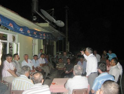 YILMAZ TUNÇ - Ak Parti 'Evet' İçin Dolaşıyor