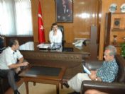 Üskül'den Kaymakam Güldıbı'ye 'Hayırlı Olsun' Zıyaretı