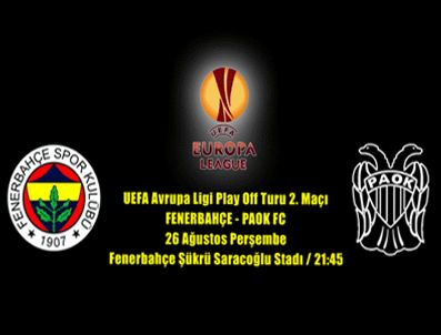 PAOK - Fenerbahçe Paok maçı hangi kanalda yayınlanacak?