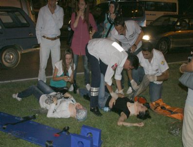 Samsun'da Trafik Kazası: 4 Yaralı