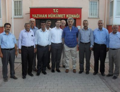 ABDULLAH ABID ÖZTOPRAK - Ak Parti Malatya Milletvekili Fuat Ölmeztoprak, Yazıhan'ı Ziyaret Etti