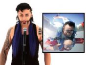 Hayko Cepkin, diplomalı paraşütçü oldu