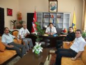 Memur-sen Yeni Ptt Baş Müdürü Arif Atak'ı Ziyaret Etti