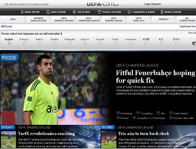 LUGANO - UEFA Fenerbahçe'yi manşete taşıdı