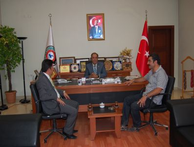 HALIL BERK - Vali Yardımcısı Berk'ten Veda Ziyareti