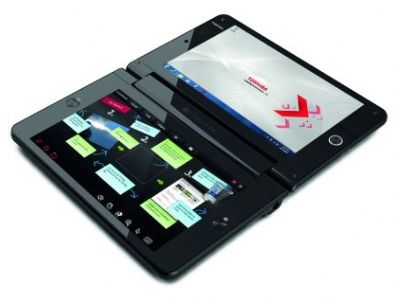 TOSHIBA - Çift ekranlı Notebook Libretto W100 göz kamaştırıyor