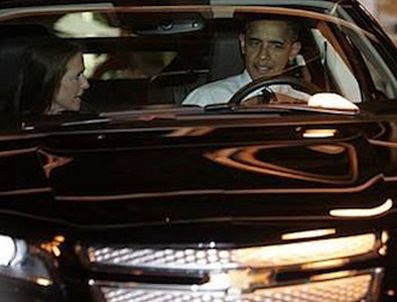 CHEVROLET - Başkan Barack Obama Chevrolet Volt'u test etti!