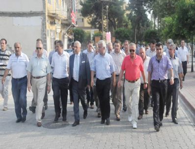 TÜRKIYE ESNAF VE SANATKARLAR KONFEDERASYONU - Tesk Başkanı Palandöken Ve Desob Başkanı Ebedinoğlu Dörtyol'da