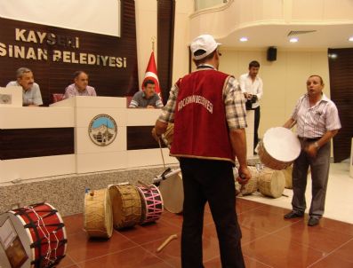 Davulcular Sınavla Seçildi