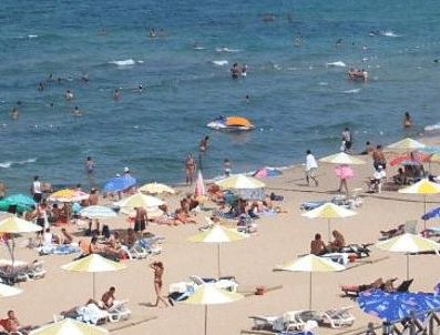HEYBELIADA - Ada plajlarında yüzme yasaklandı