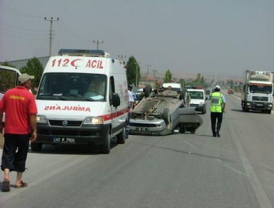 Konya'da Trafik Kazası: 6 Yaralı