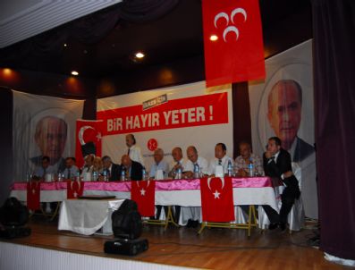 HÜSEYIN ESENYEL - Mhp'li Milletvekillerinden Referandum İçin 'Hayır' Çıkarması