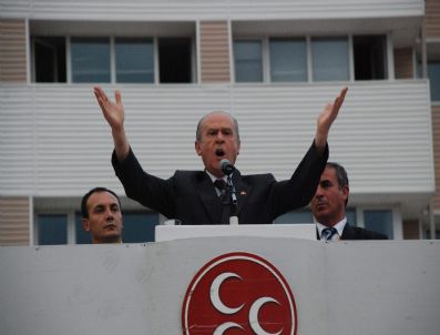 Milliyetçi Hareket Partisi Genel Başkanı Devlet Bahçeli Kırıkkale'de