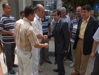 MERSIN VALISI - Vali Güzeloğlu'ndan Ziraat Odası'na Ziyaret