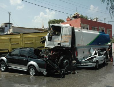 Bu Kazada Kimsenin Burnu Kanamadı