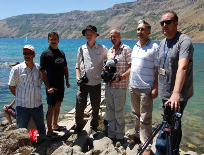 Nemrut Krater Gölü'nün Tanıtım Çekimlerine Başlandı