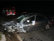 Kars'ta trafik kazası: 2 ölü, 5 yaralı