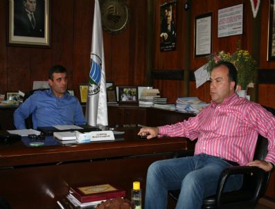 ALI BEKTAŞ - Harun Akın, Kozlu Belediye Başkan Vekili Ömer Çamur'u Ziyaret Etti