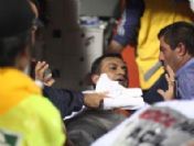 Hakem Koçak maçı tatil etti