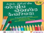 Ada Alışveriş Merkezi Okula Dönüş Haftası Düzenliyor