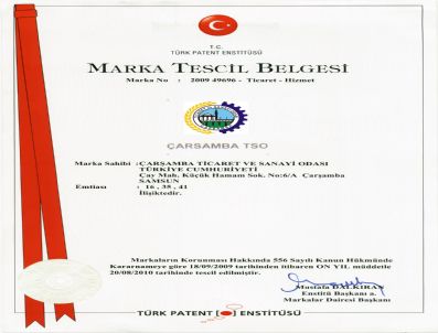 KÜLFETLI - Çarşamba Tso Tescillendi