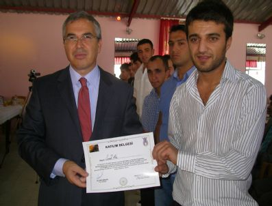 ALI OSMAN ERBIR - Sarıkaya'da Seracılık Eğitimi Projesi Tamamlandı