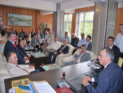 BEKIR ÇOLAK - Ak Parti'den Çimenoğlu'na Teşekkür Ziyareti