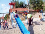 Çocuklardan Kaymakam'a Park Teşekkürü