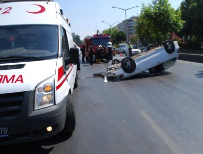 Aydın'da Trafik Kazası, Doktor Hastaya Giderken Hastanelik Oldu