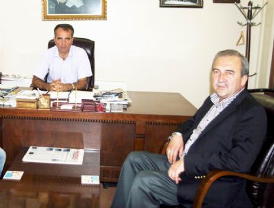 TUNCAY KıLıÇ - Başkan Tuncay Kılıç'tan Başkan Asım Sürer'e Ziyaret