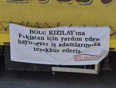 Bolu'dan Pakistan'a Yardım Eli Uzandı