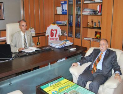 İBRAHIM ÇAY - Kaymakam Çay'dan, Çimenoğlu'na Ziyaret