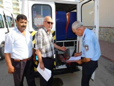 Servis Araçları Denetlendi