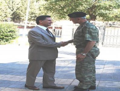Tuğgeneral Güneş, Vali Ayvaz'ı Ziyaret Etti