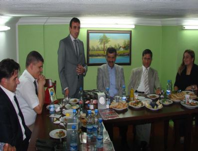 NIYAZI ERTEN - Hakim Ali Kemal Kesen'e Veda Yemeği