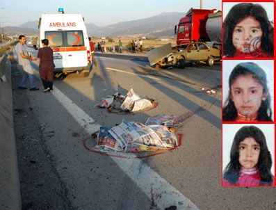 Trafik canavarı 3 kardeşin canını aldı