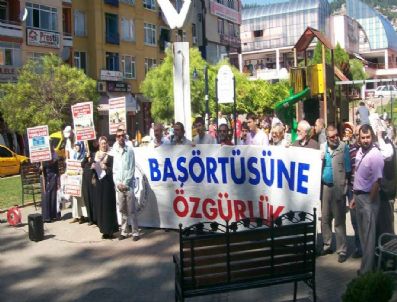 MAZLUMDER - Baş Örtüsüne Özgürlük Eyleminde 283. Hafta