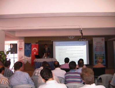 GÖKMEN ÇIÇEK - Kudaka, Kemah'ta Proje Bilgilendirme Toplantısı Yaptı