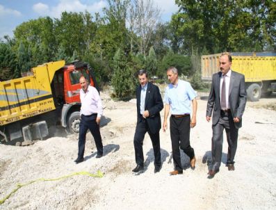 FEVZI KıLıÇ - Başkan Dişli Altyapı Tesisleri İnşaatını İnceledi