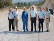 Ak Parti Heyeti, Simav-kütahya Yolunda İncelemelerde Bulundu