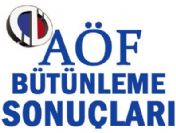 AÖF Bütünleme Sonuçları ne zaman açıklanacak?
