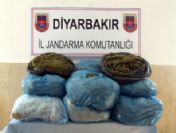 Diyarbakır'da 38 Kilo 150 Gram Esrar Ele Geçirildi