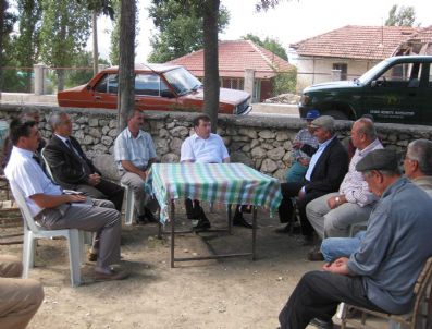 ULUCAK - Korkuteli Kaymakamı Karahan'dan Köy Ziyaretleri