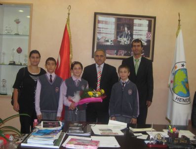 GIRIT - Öğrencilerden Başkan İnci'ye Ziyaret