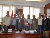 Alevi Kültür Derneği'nden Başkan Eşref'e Ziyaret