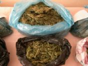 65 kilogram esrar ele geçirildi